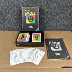 Ravensburger Kartenspiele Phase 10 Card Game 2005 Edition In German Deustch